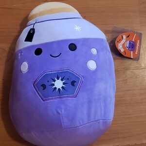 NWT‼️ 11 inches‼️ Squishmallows - Kensington The Purple Potion Bottle 💜
